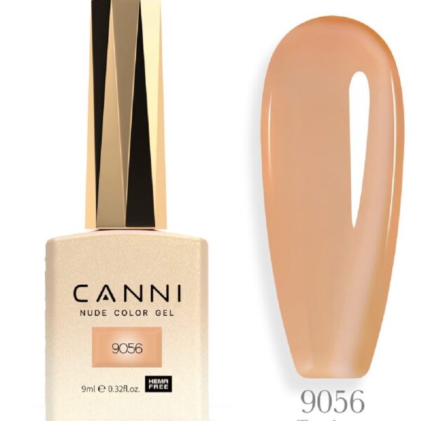 לק ג’ל 9 מ”ל | מס’ 9056 Translucent | סדרת CC3 | קאני CANNI