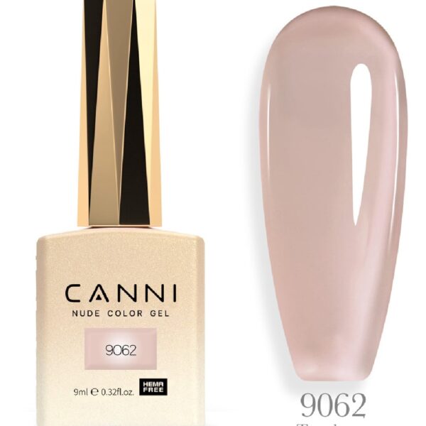 לק ג’ל 9 מ”ל | מס’ 9062 Translucent | סדרת CC3 | קאני CANNI