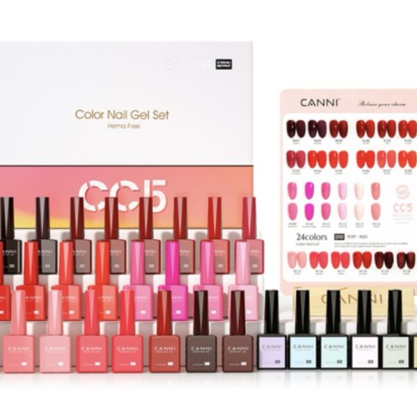 סט ג׳ל לציפורניים - canni color