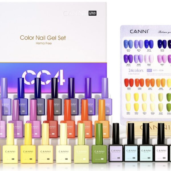 סט ג׳ל לציפורניים- canni color