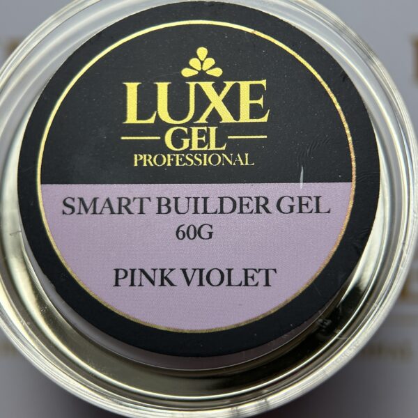 בילדר ג׳ל לבניית ציפורנים Pink violet