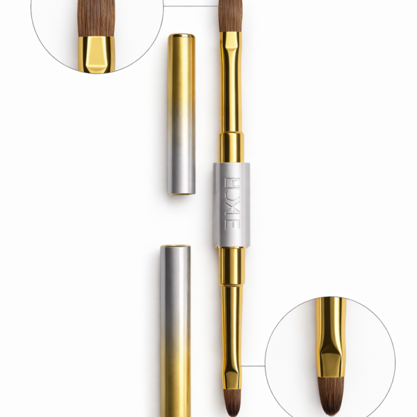 מכחול דו צדדי אקריל וג׳ל