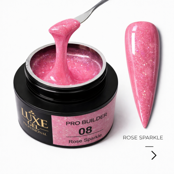 פרו בילדר 08 50g rose sparkle