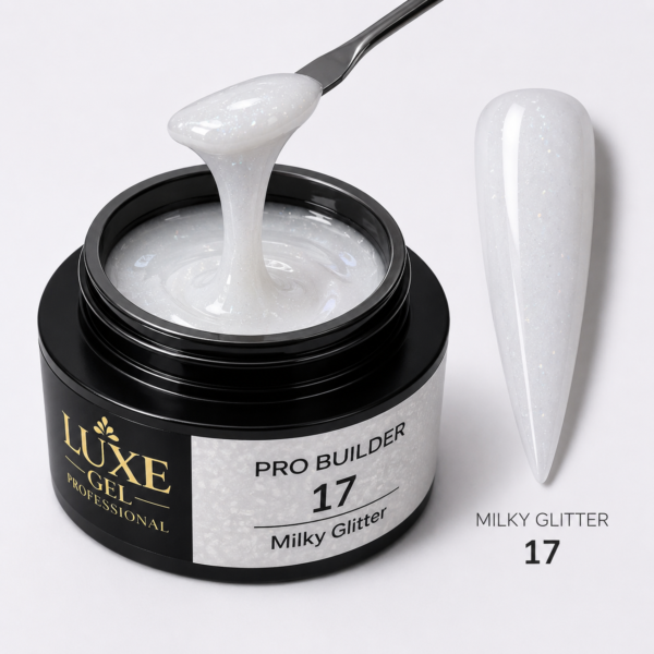 פרו בילדר 17 milky glitter