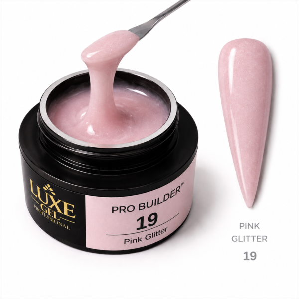פרו בילדר 19 pink glitter